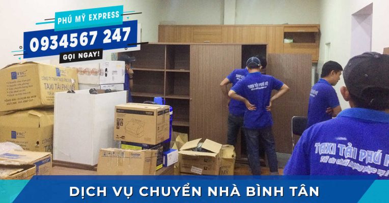 Dịch vụ chuyển nhà Bình Tân