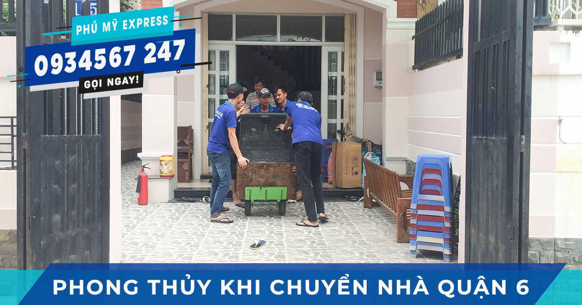 Dịch vụ chuyển nhà Quận 6