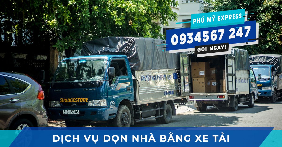 Dịch vụ dọn nhà bằng xe tải