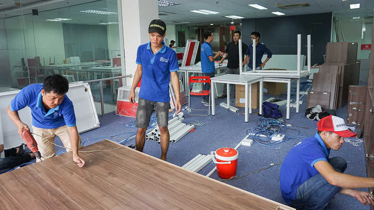 Dịch vụ chuyển văn phòng trọn gói