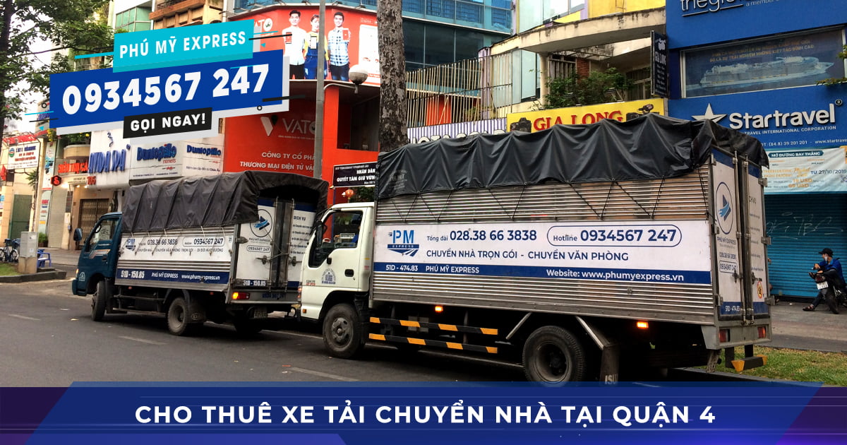 cho thue xe tai chuyen nha quan 4