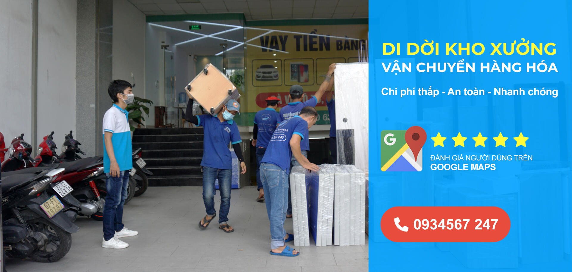 Dịch vụ di dời kho xưởng